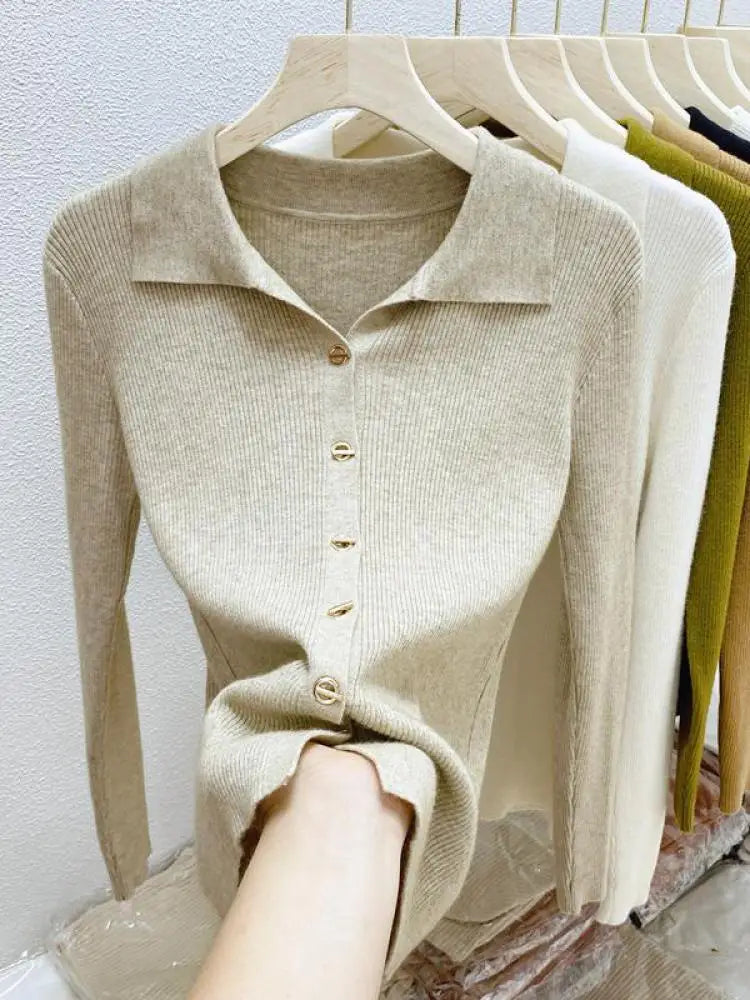 New Women Cardigans Autumn Winter 2026 Single Breasted Knitted Sweater Spring Fashion Short Knitwear Solid Cardigan Jumpers